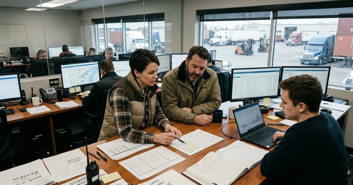 Weekly Dispatch Performance Reviews Built on Observable Work trucking guide thumbnail