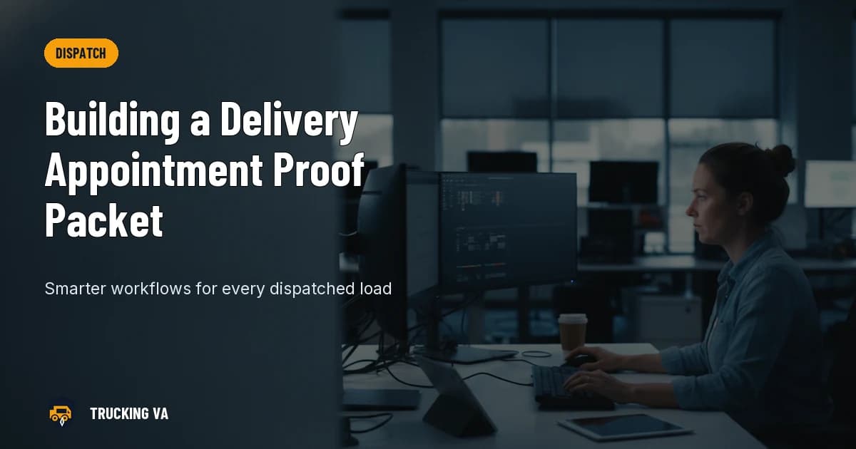 Building a Delivery Appointment Proof Packet trucking guide thumbnail