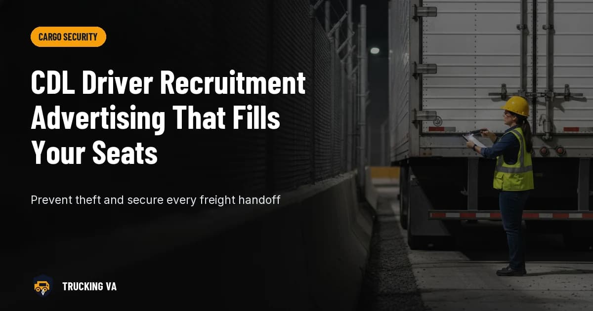 CDL Driver Recruitment Advertising That Fills Your Seats trucking guide thumbnail