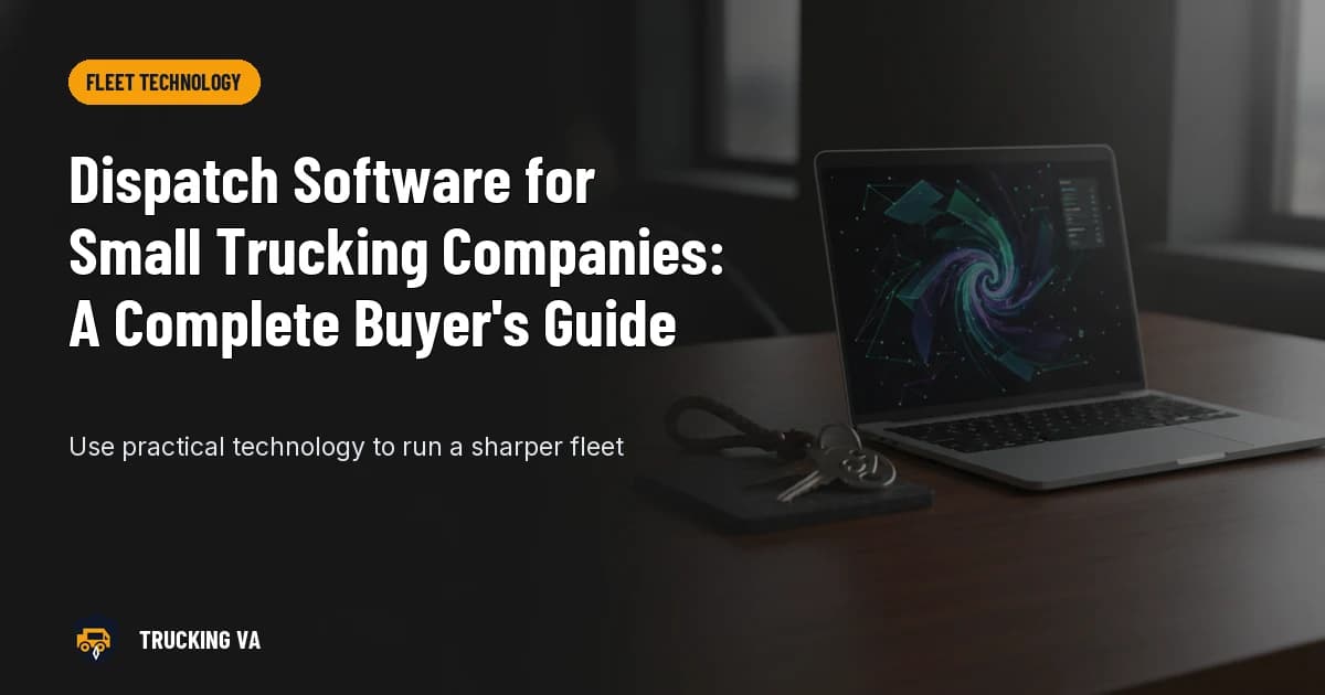 Dispatch Software for Small Trucking Companies: A Complete Buyer's Guide trucking guide thumbnail
