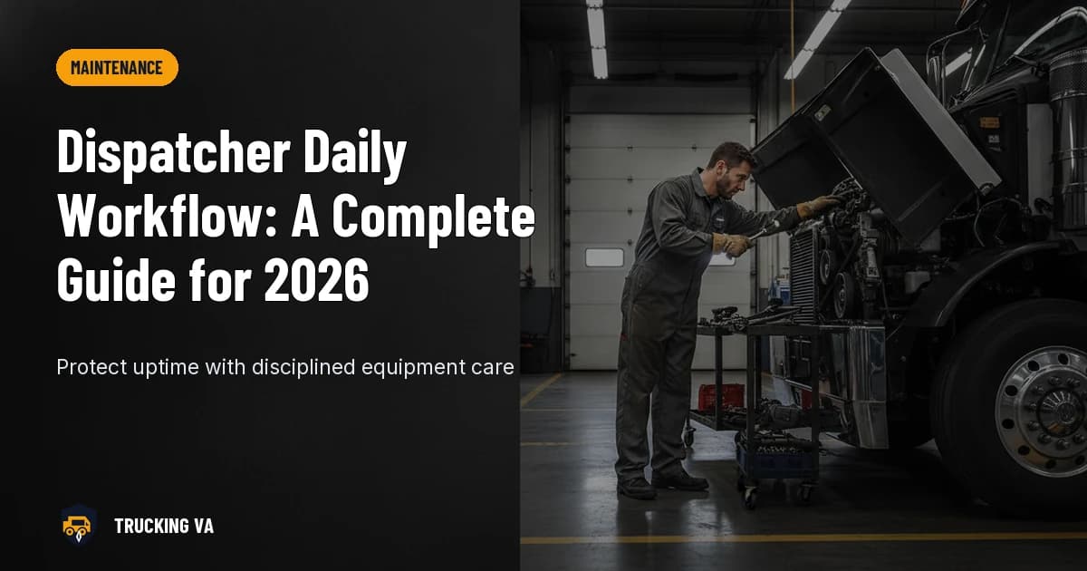 Dispatcher Daily Workflow: A Complete Guide for 2026 trucking guide thumbnail