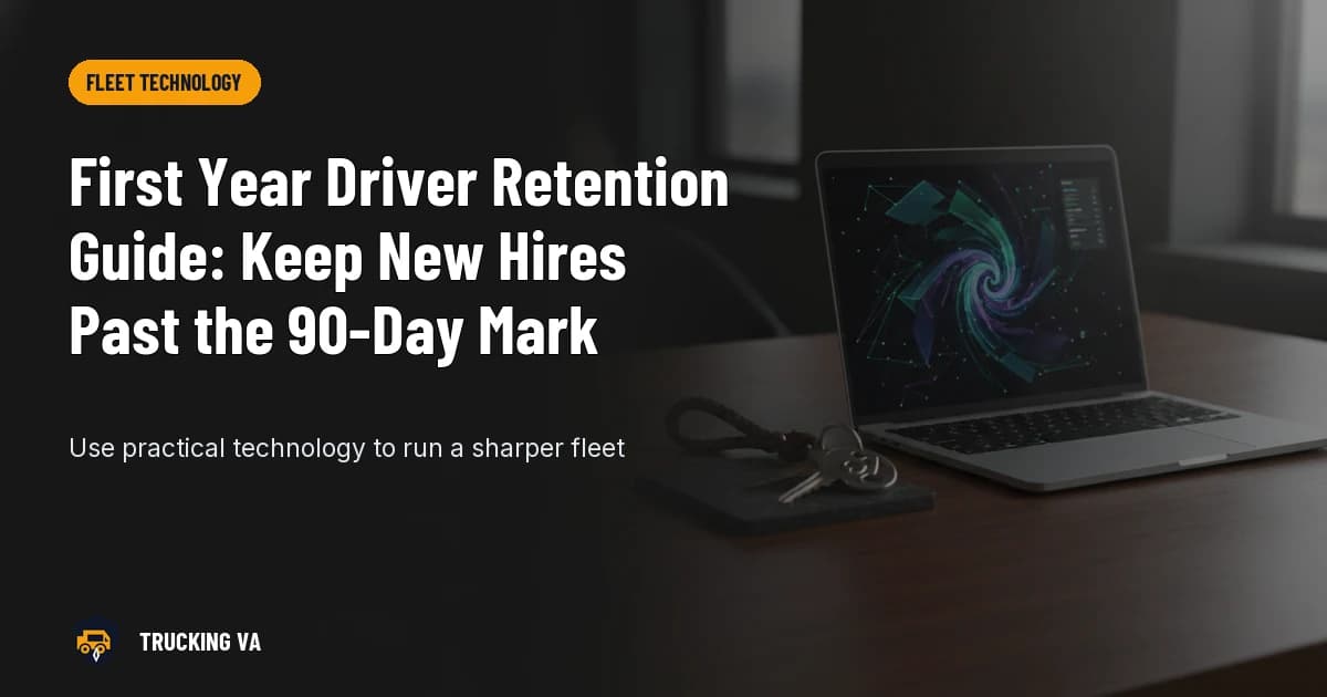 First Year Driver Retention Guide: Keep New Hires Past the 90-Day Mark trucking guide thumbnail