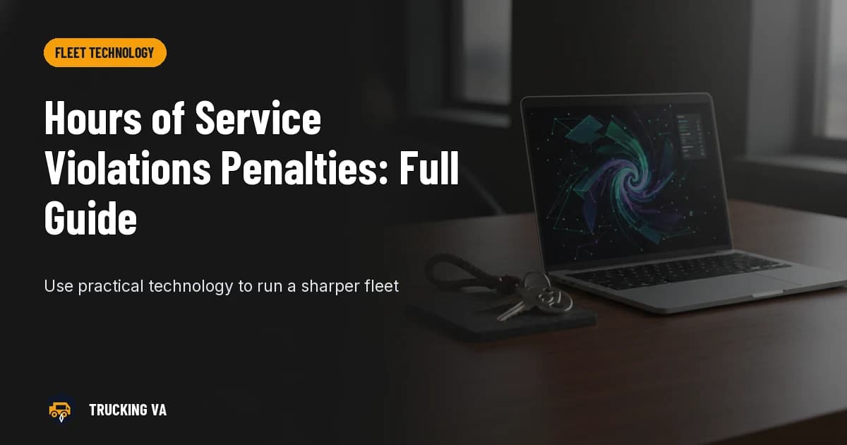 Hours of Service Violations Penalties: Full Guide trucking guide thumbnail