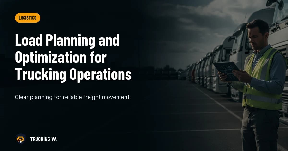 Load Planning and Optimization for Trucking Operations trucking guide thumbnail