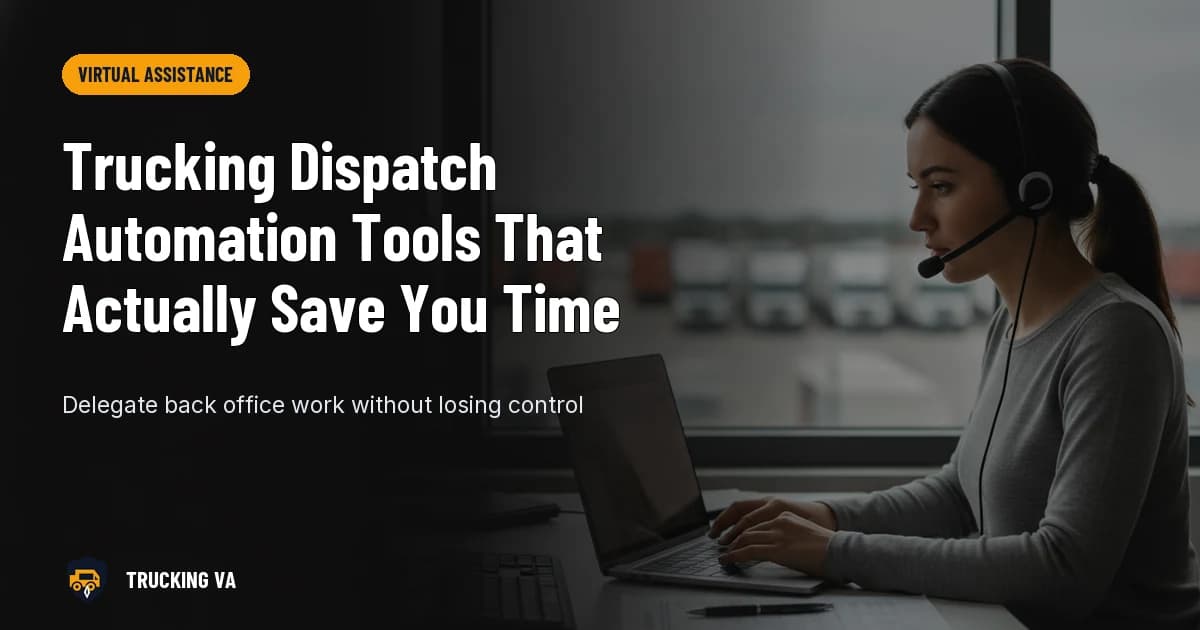 Trucking Dispatch Automation Tools That Actually Save You Time trucking guide thumbnail