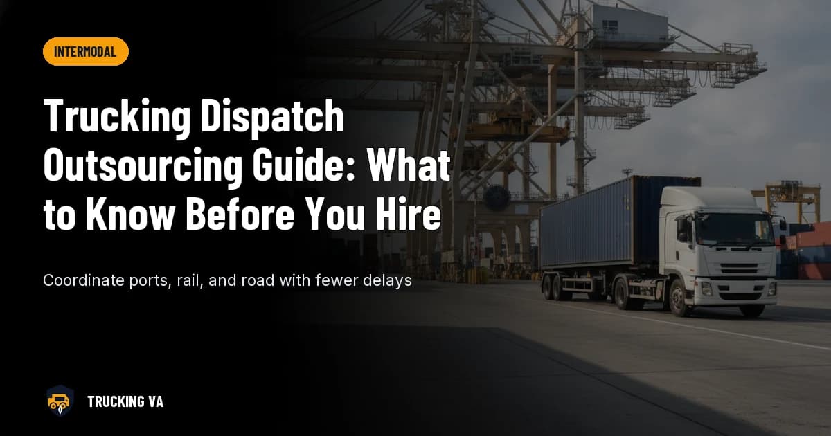 Trucking Dispatch Outsourcing Guide: What to Know Before You Hire trucking guide thumbnail