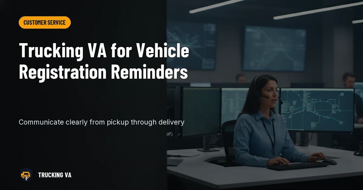 Trucking VA for Vehicle Registration Reminders trucking guide thumbnail