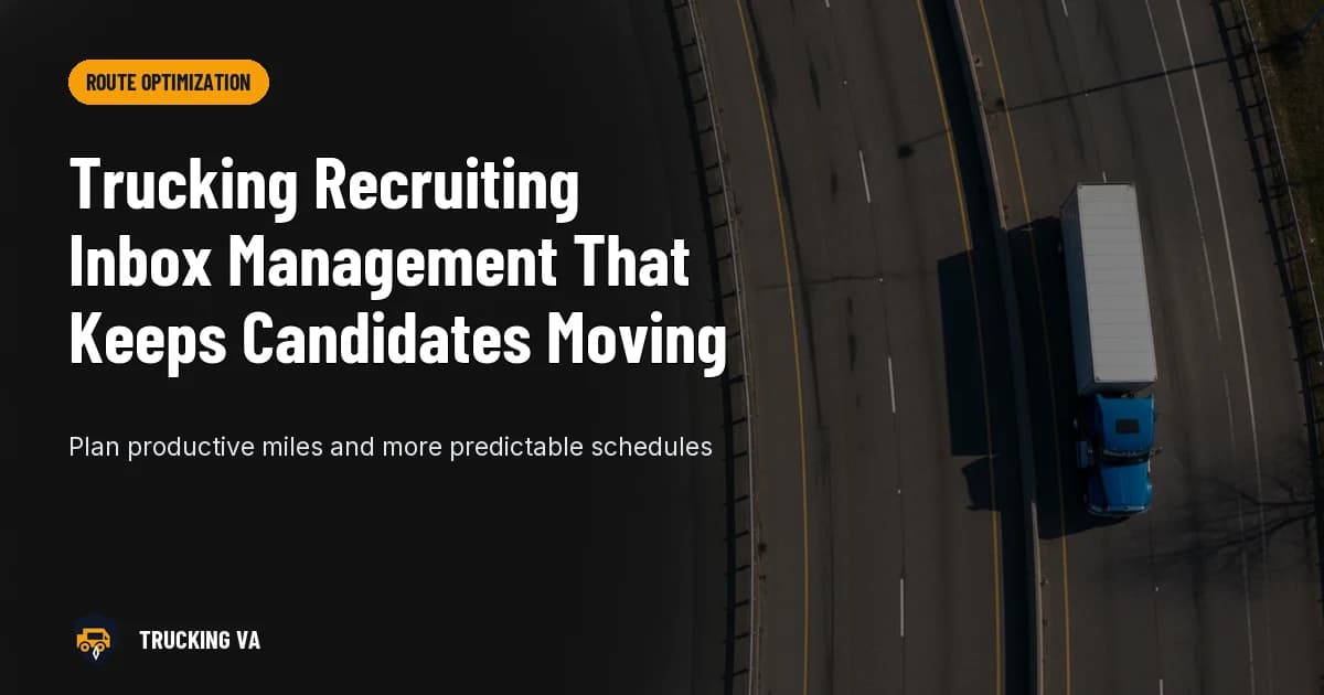 Trucking Recruiting Inbox Management That Keeps Candidates Moving trucking guide thumbnail