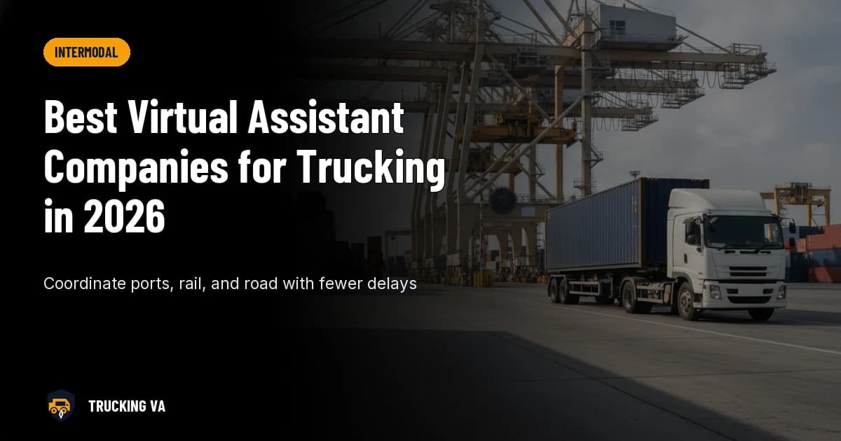 Best Virtual Assistant Companies for Trucking in 2026 trucking guide thumbnail