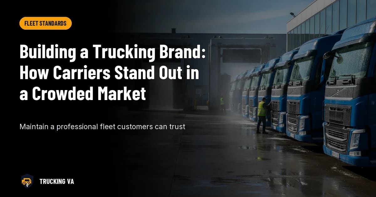Building a Trucking Brand: How Carriers Stand Out in a Crowded Market trucking guide thumbnail