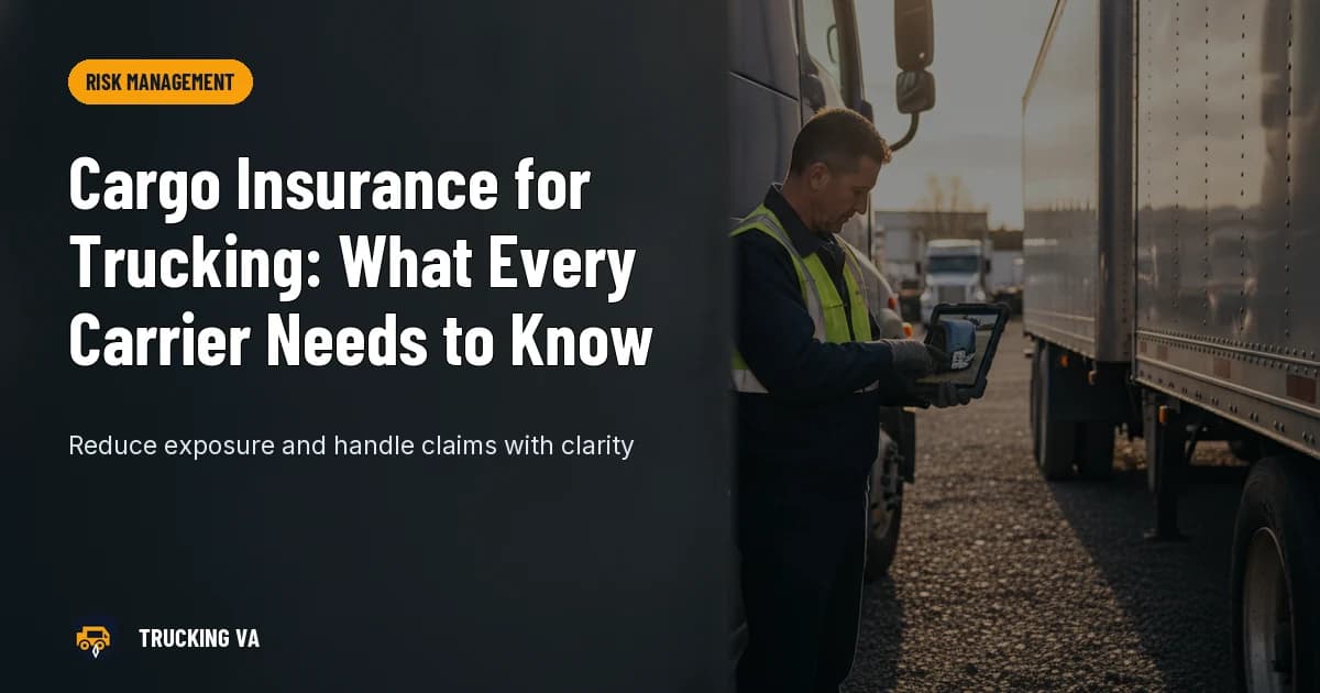 Cargo Insurance for Trucking: What Every Carrier Needs to Know trucking guide thumbnail