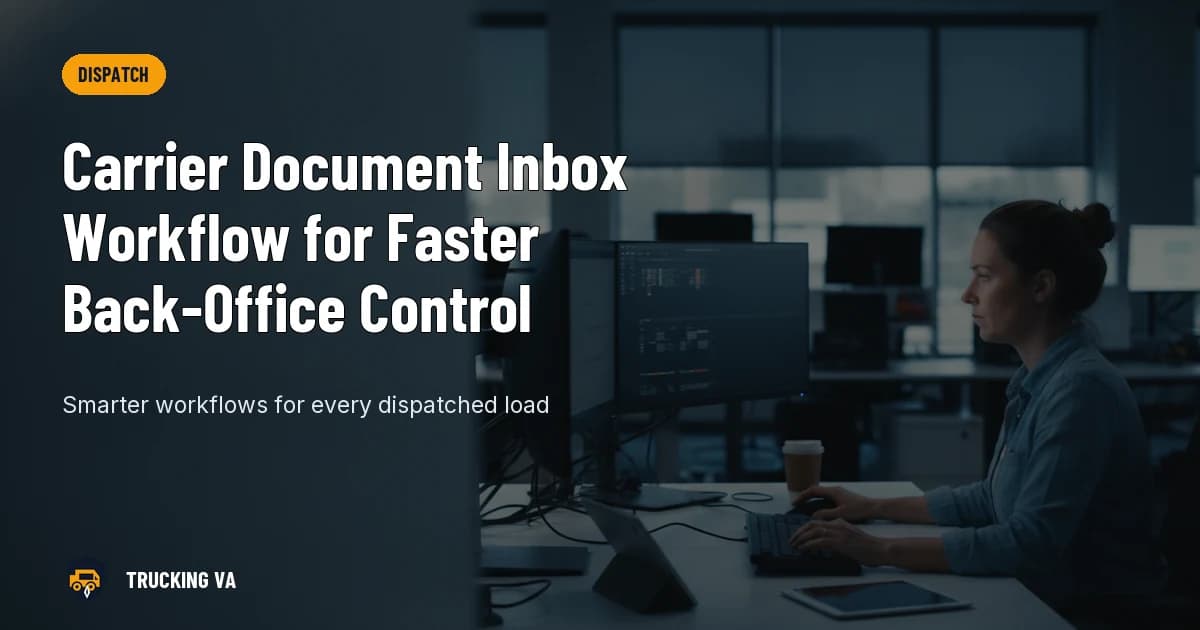 Carrier Document Inbox Workflow for Faster Back-Office Control trucking guide thumbnail