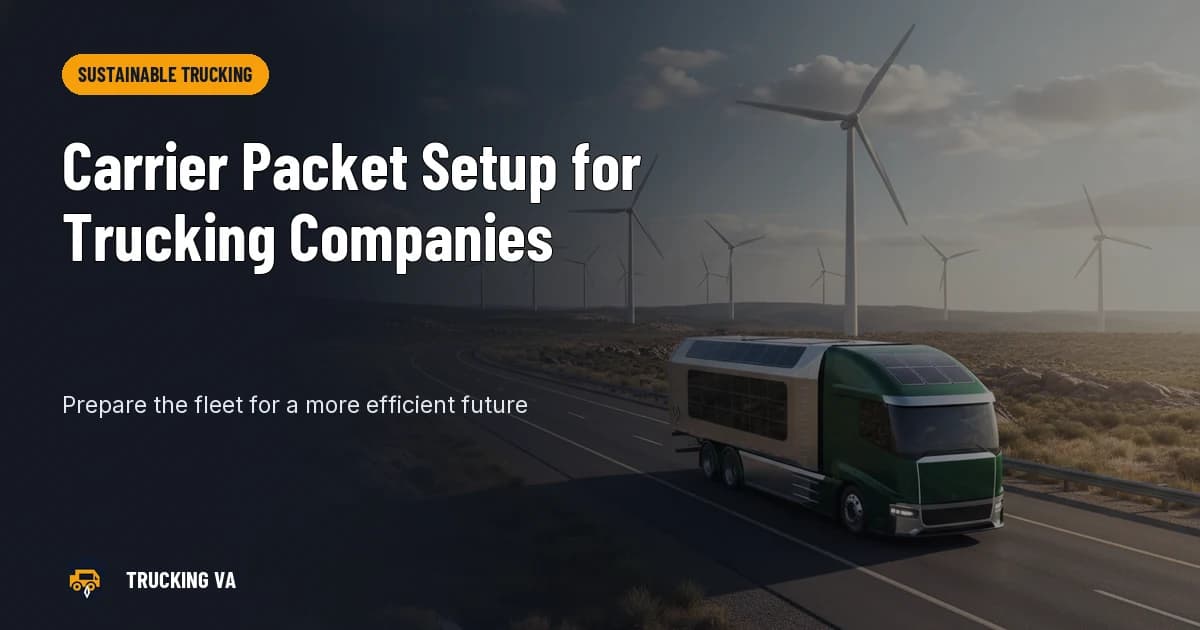 Carrier Packet Setup for Trucking Companies trucking guide thumbnail