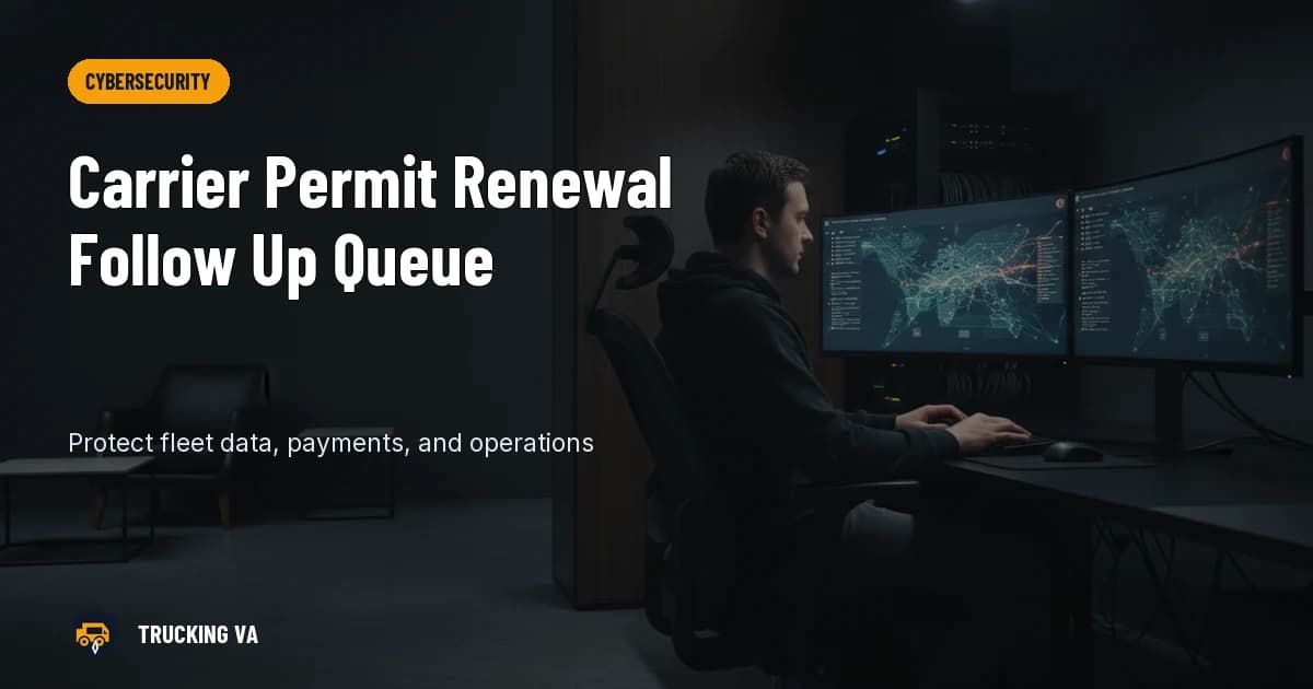 Carrier Permit Renewal Follow Up Queue trucking guide thumbnail