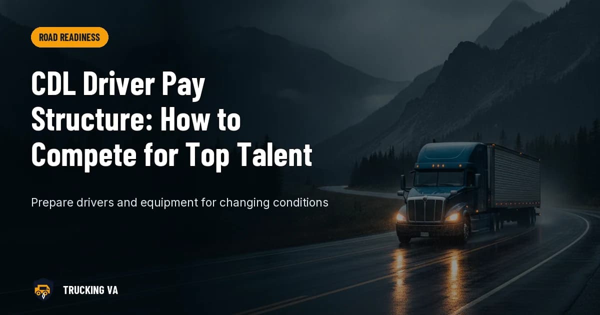 CDL Driver Pay Structure: How to Compete for Top Talent trucking guide thumbnail