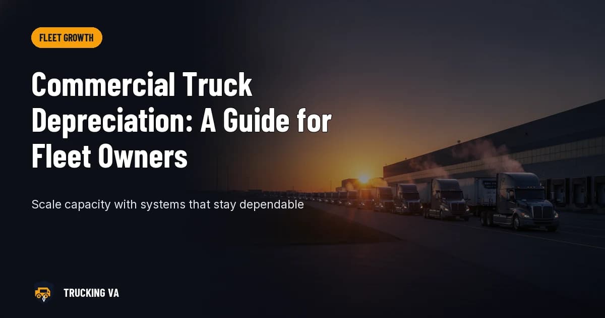 Commercial Truck Depreciation: A Guide for Fleet Owners trucking guide thumbnail
