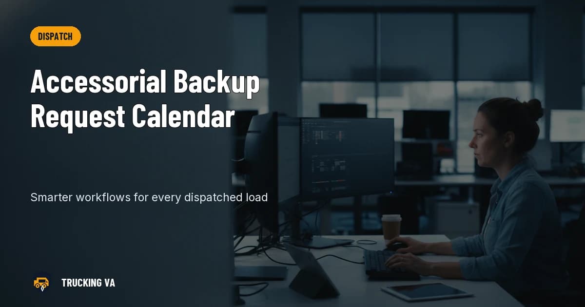 Dispatch Accessorial Approval Inbox Routine trucking guide thumbnail