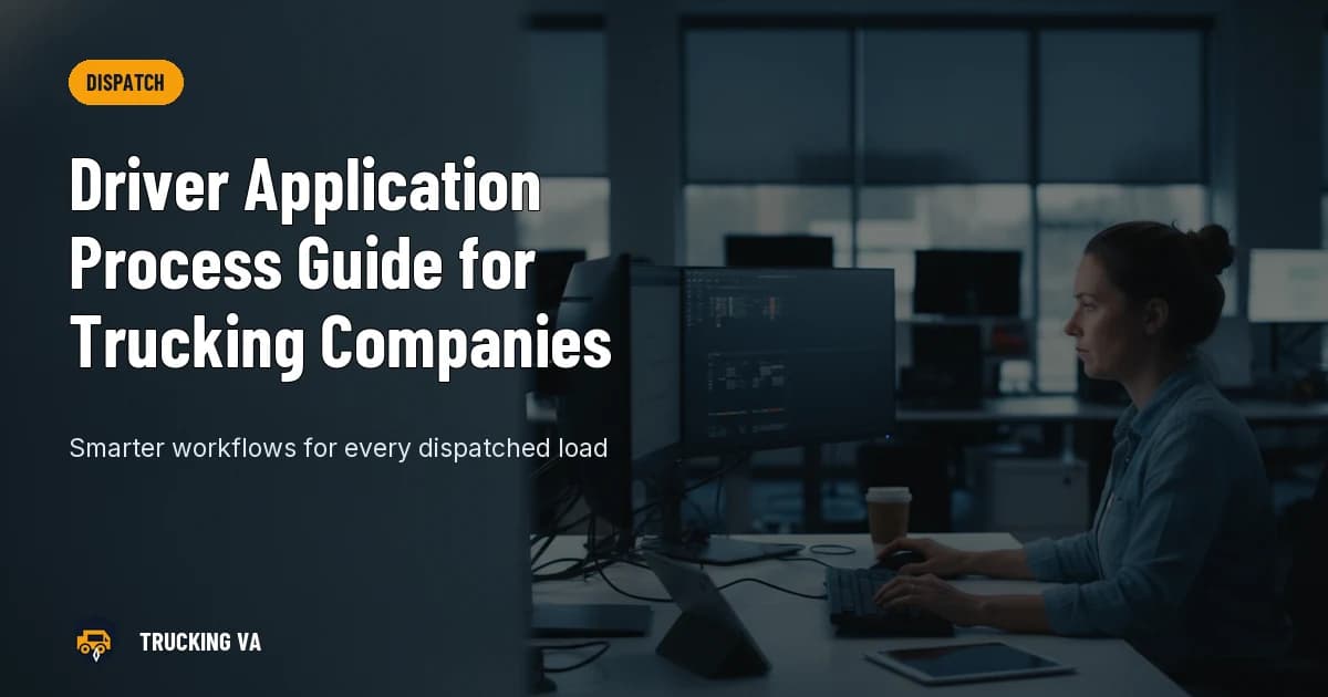 Driver Application Process Guide for Trucking Companies trucking guide thumbnail