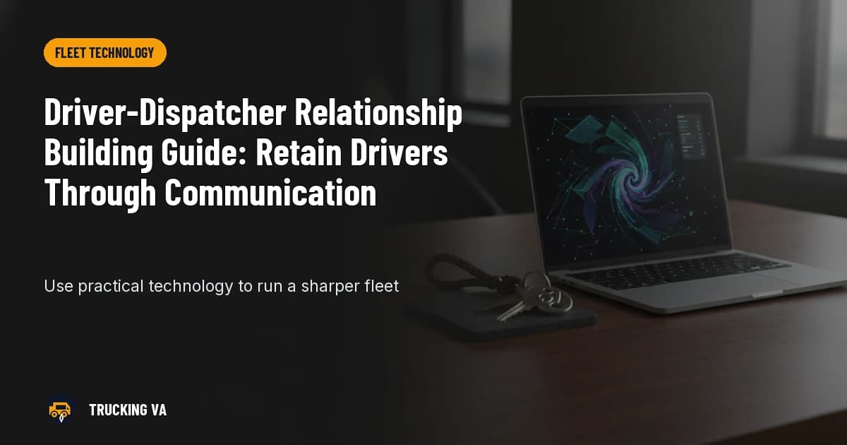 Driver-Dispatcher Relationship Building Guide: Retain Drivers Through Communication trucking guide thumbnail