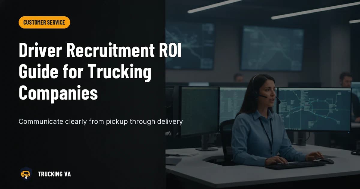 Driver Recruitment ROI Guide for Trucking Companies trucking guide thumbnail