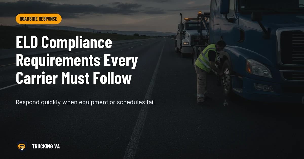 ELD Compliance Requirements Every Carrier Must Follow trucking guide thumbnail