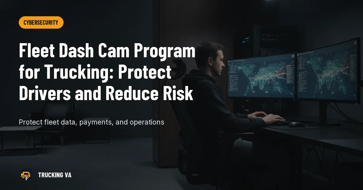 Fleet Dash Cam Program for Trucking: Protect Drivers and Reduce Risk trucking guide thumbnail