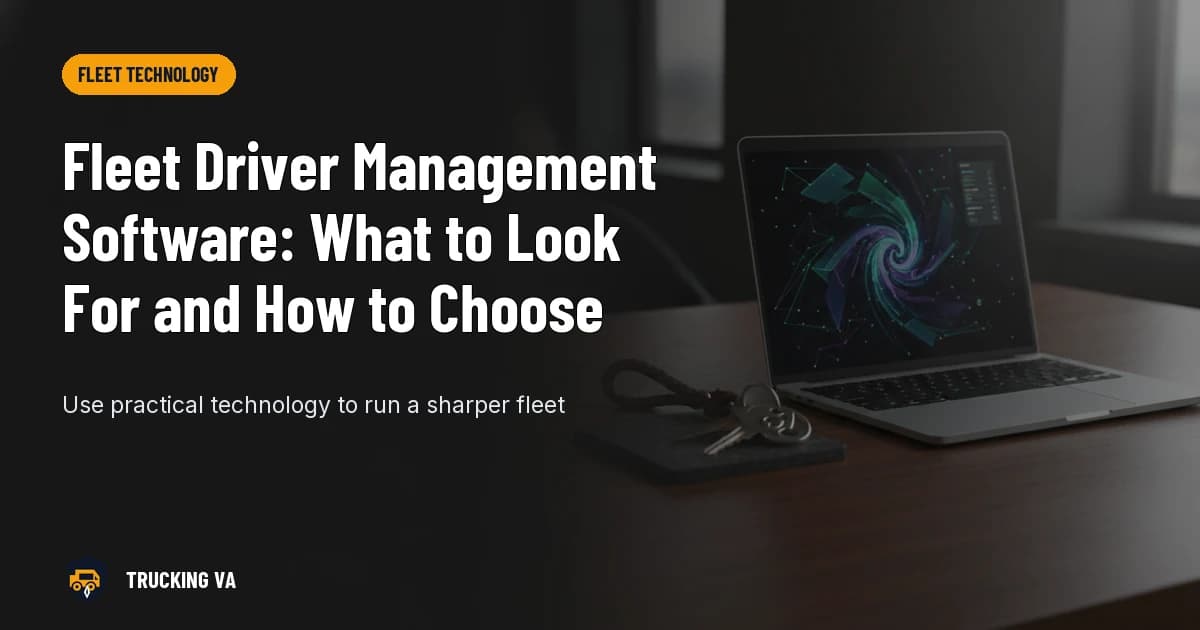 Fleet Driver Management Software: What to Look For and How to Choose trucking guide thumbnail