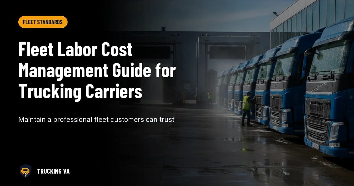 Fleet Labor Cost Management Guide for Trucking Carriers trucking guide thumbnail