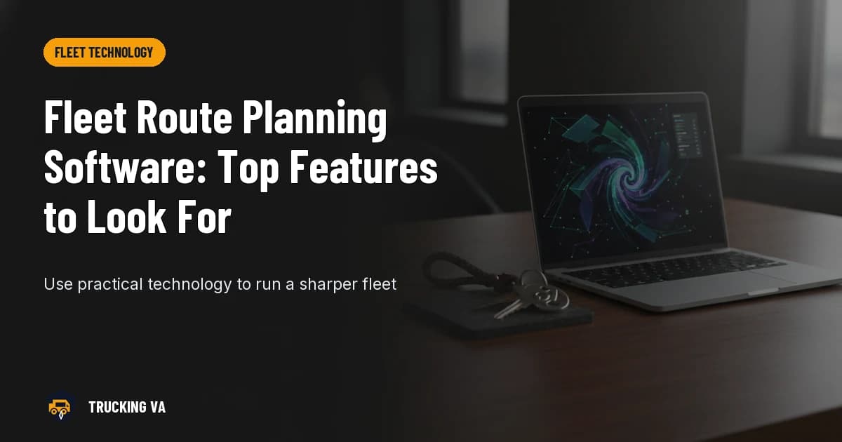 Fleet Route Planning Software: Top Features to Look For trucking guide thumbnail
