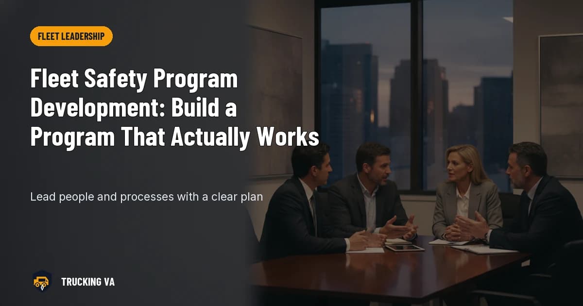 Fleet Safety Program Development: Build a Program That Actually Works trucking guide thumbnail