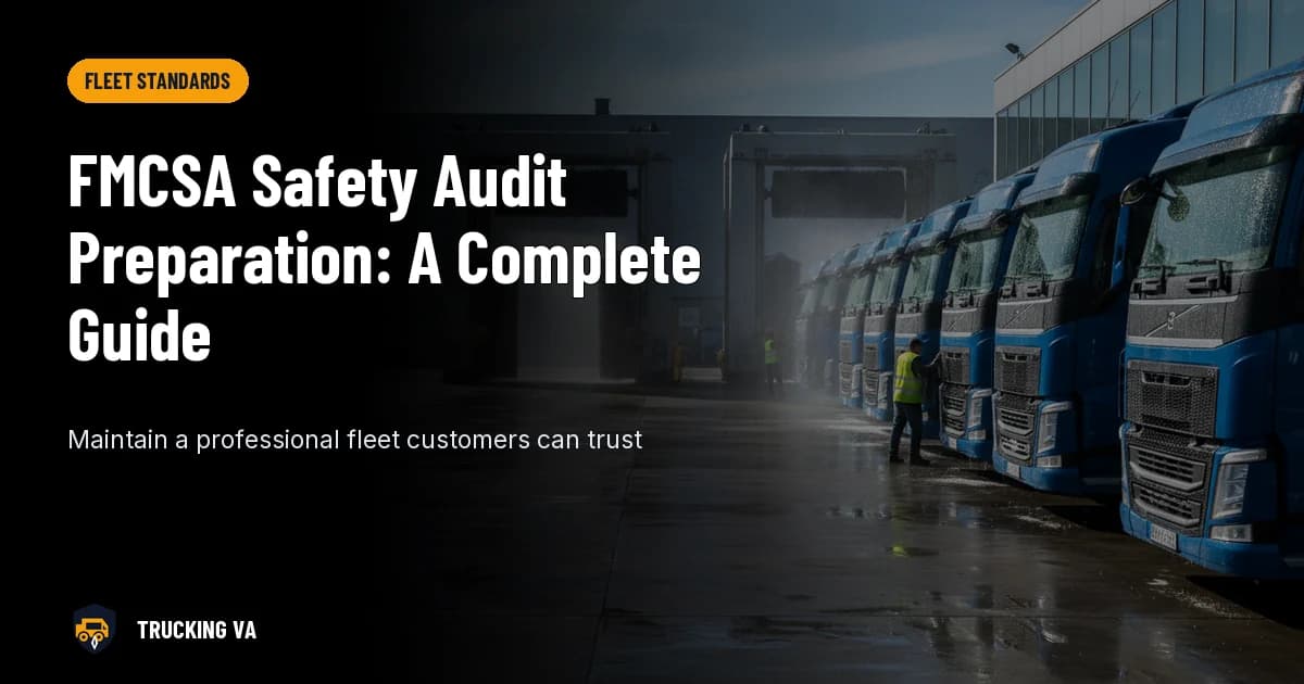 FMCSA Safety Audit Preparation: A Complete Guide trucking guide thumbnail