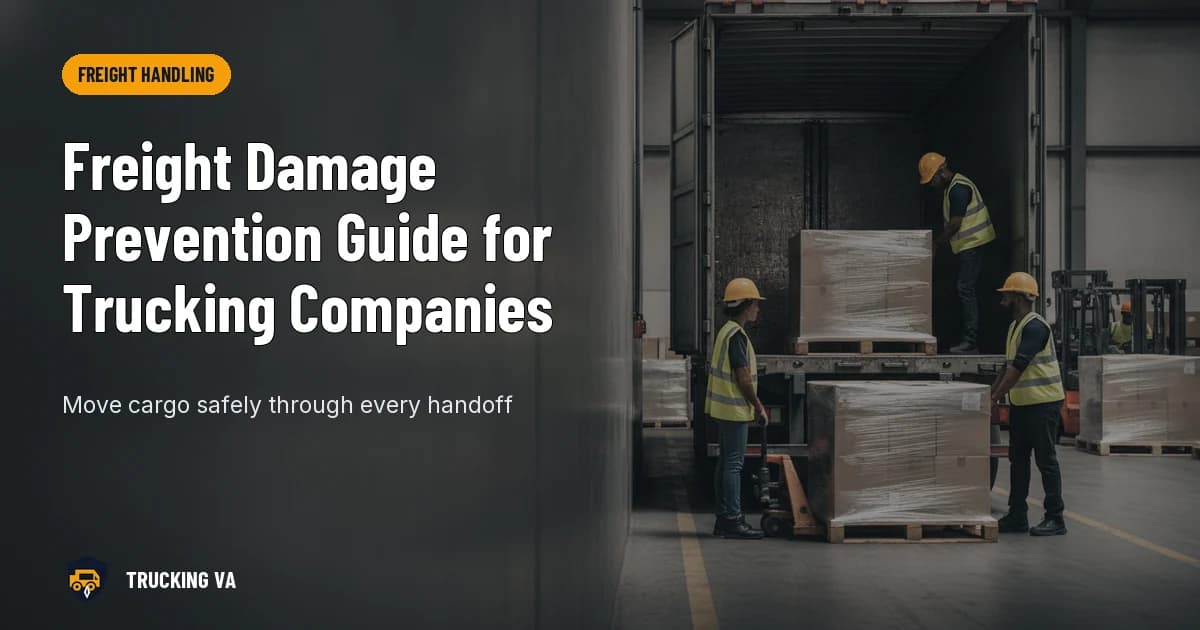 Freight Damage Prevention Guide for Trucking Companies trucking guide thumbnail