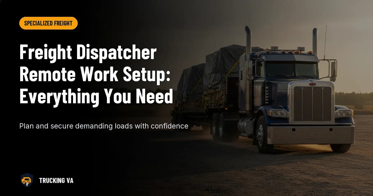 Freight Dispatcher Remote Work Setup: Everything You Need trucking guide thumbnail