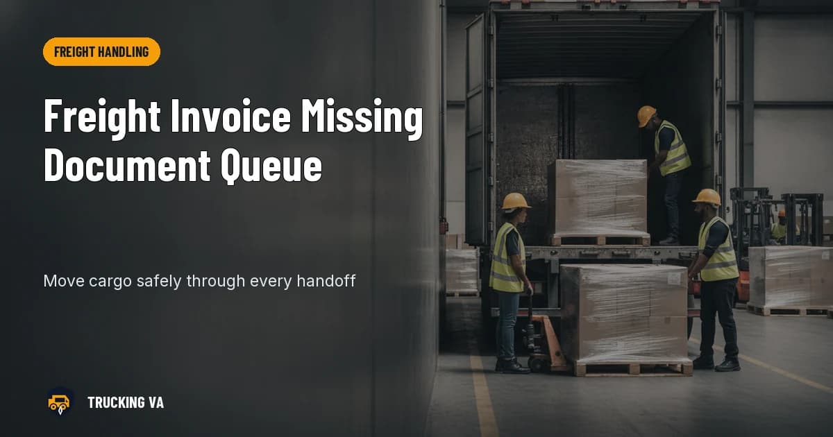 Freight Invoice Missing Document Queue trucking guide thumbnail