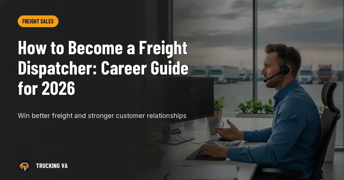 How to Become a Freight Dispatcher: Career Guide for 2026 trucking guide thumbnail