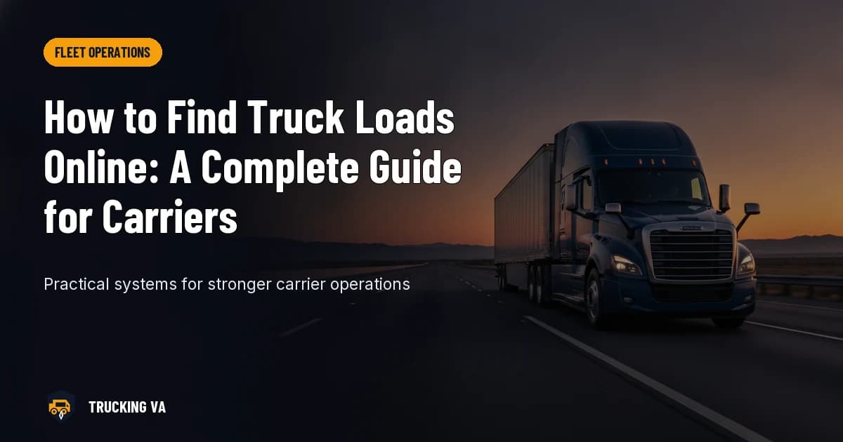 How to Find Truck Loads Online: A Complete Guide for Carriers trucking guide thumbnail