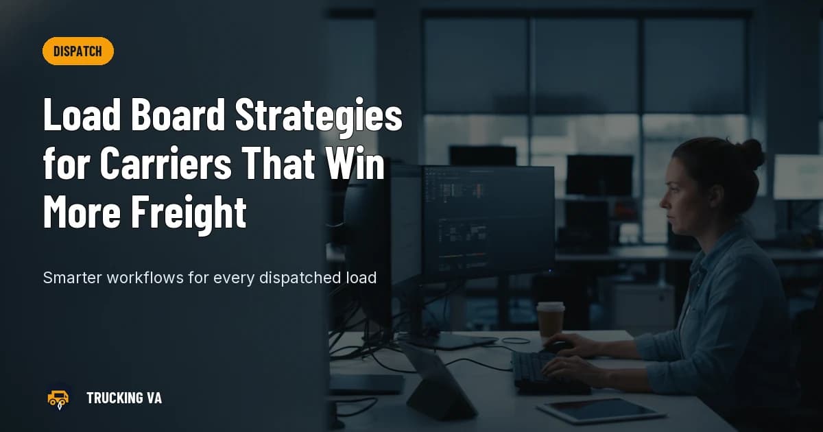 Load Board Strategies for Carriers That Win More Freight trucking guide thumbnail