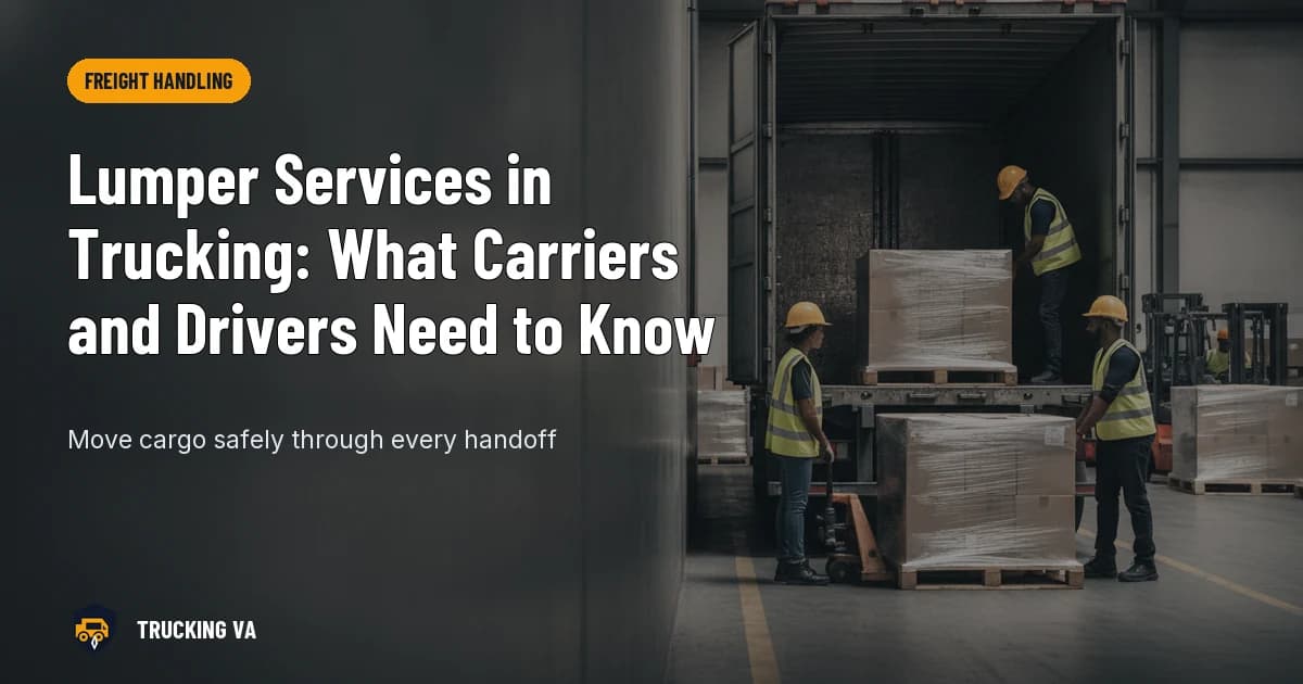 Lumper Services in Trucking: What Carriers and Drivers Need to Know trucking guide thumbnail