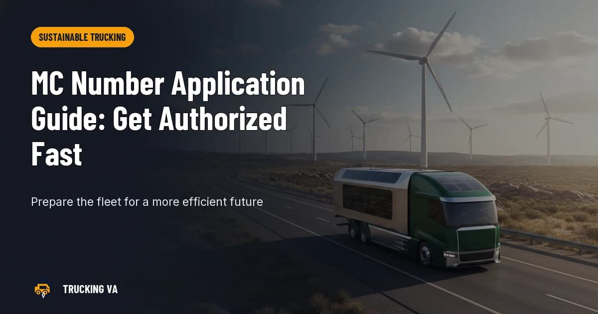 MC Number Application Guide: Get Authorized Fast trucking guide thumbnail