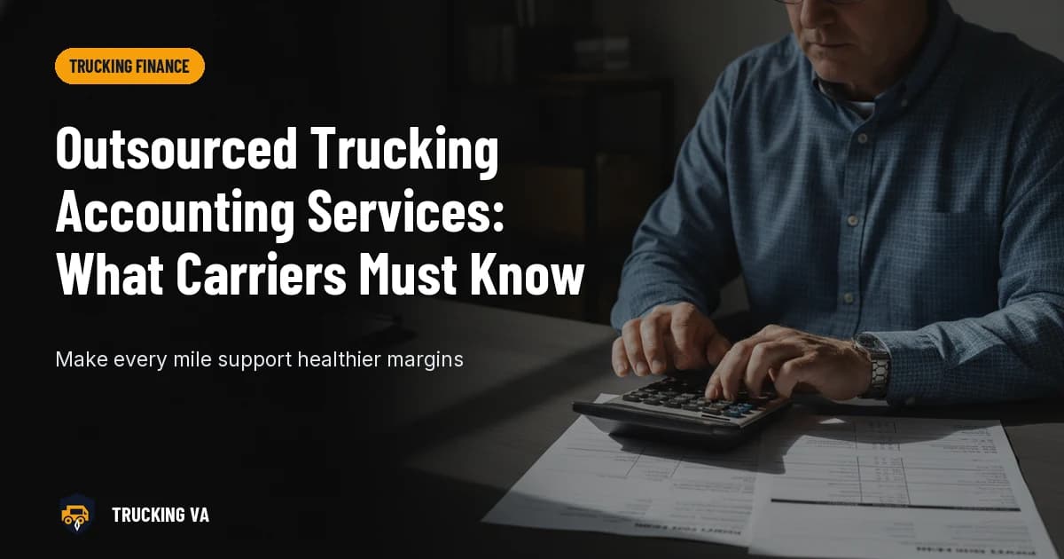 Outsourced Trucking Accounting Services: What Carriers Must Know trucking guide thumbnail