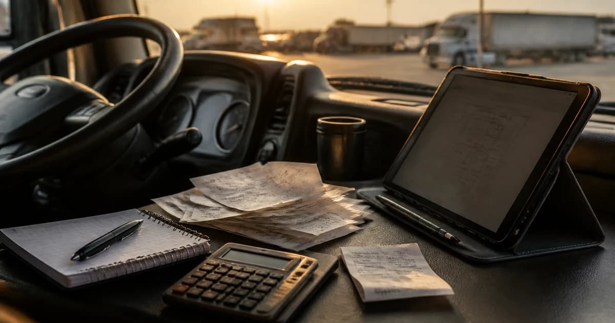 Owner-Operator Expense Receipt Indexing System trucking guide thumbnail