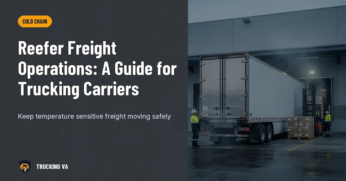 Reefer Freight Operations: A Guide for Trucking Carriers trucking guide thumbnail