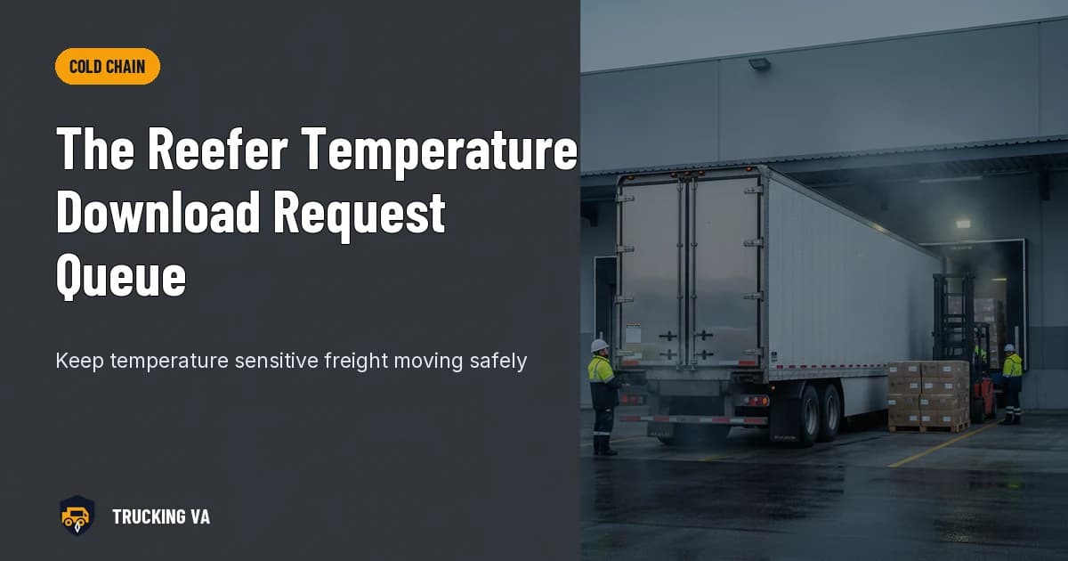 The Reefer Temperature Download Request Queue trucking guide thumbnail