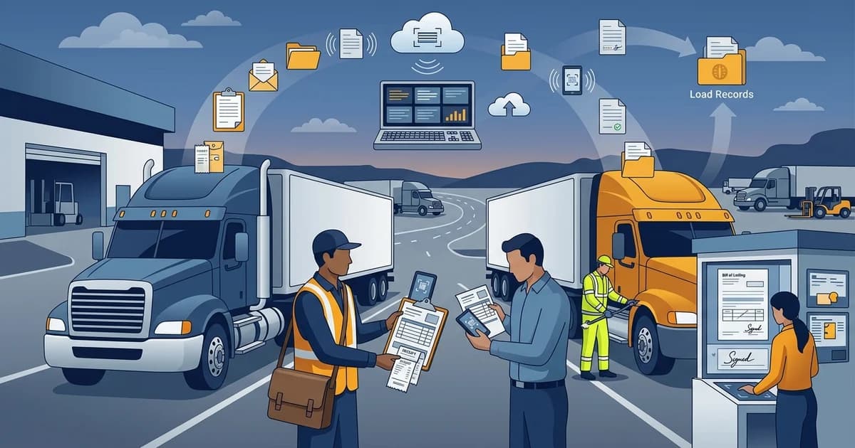 Relay Driver Paperwork Handoffs Without Missing Load Records trucking guide thumbnail