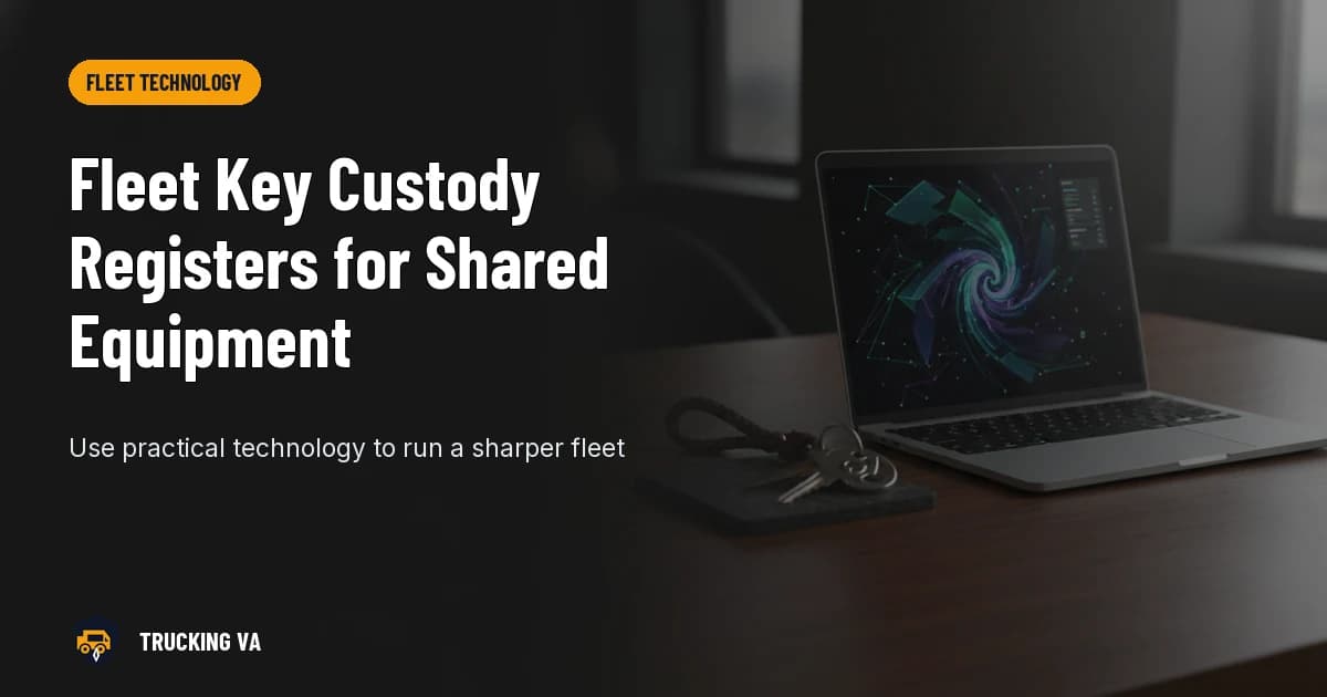 Fleet Key Custody Registers for Shared Equipment trucking guide thumbnail