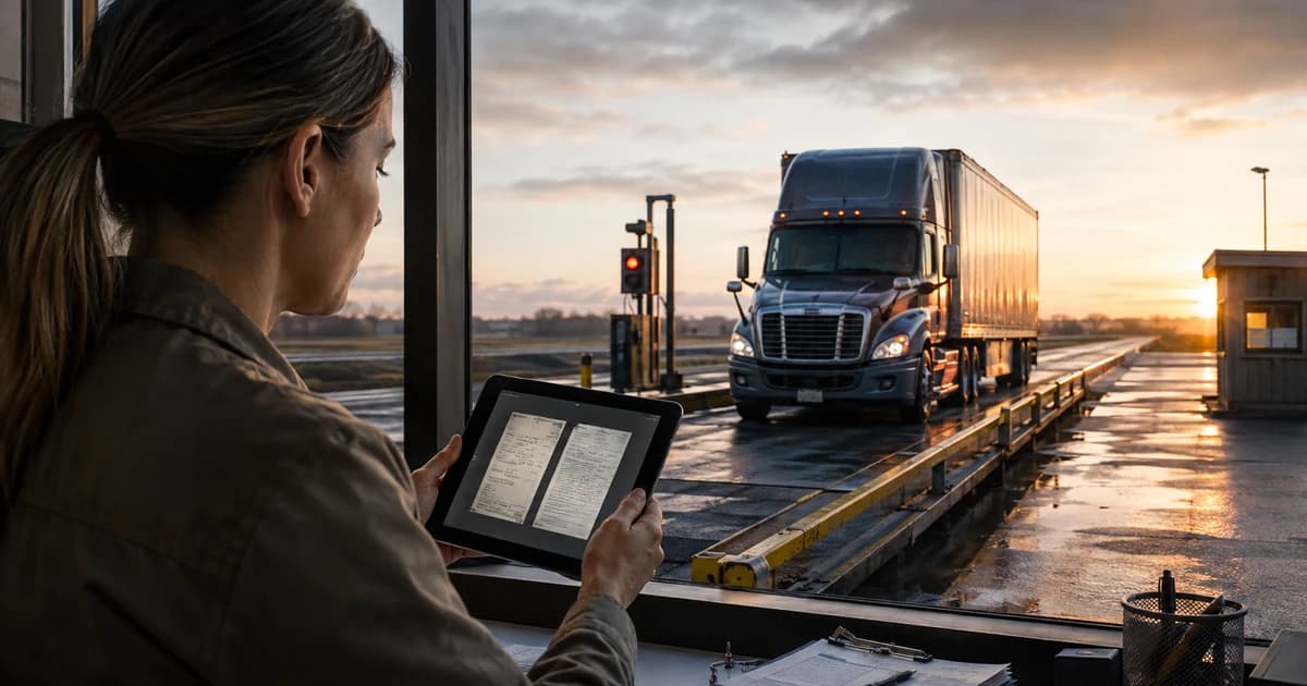 Scale Ticket Evidence Chains for Truck Load Files trucking guide thumbnail