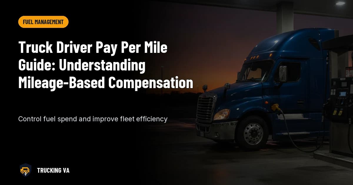 Truck Driver Pay Per Mile Guide: Understanding Mileage-Based Compensation trucking guide thumbnail