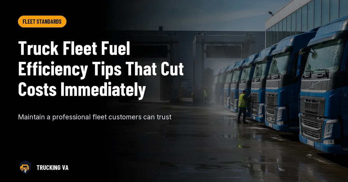 Truck Fleet Fuel Efficiency Tips That Cut Costs Immediately trucking guide thumbnail