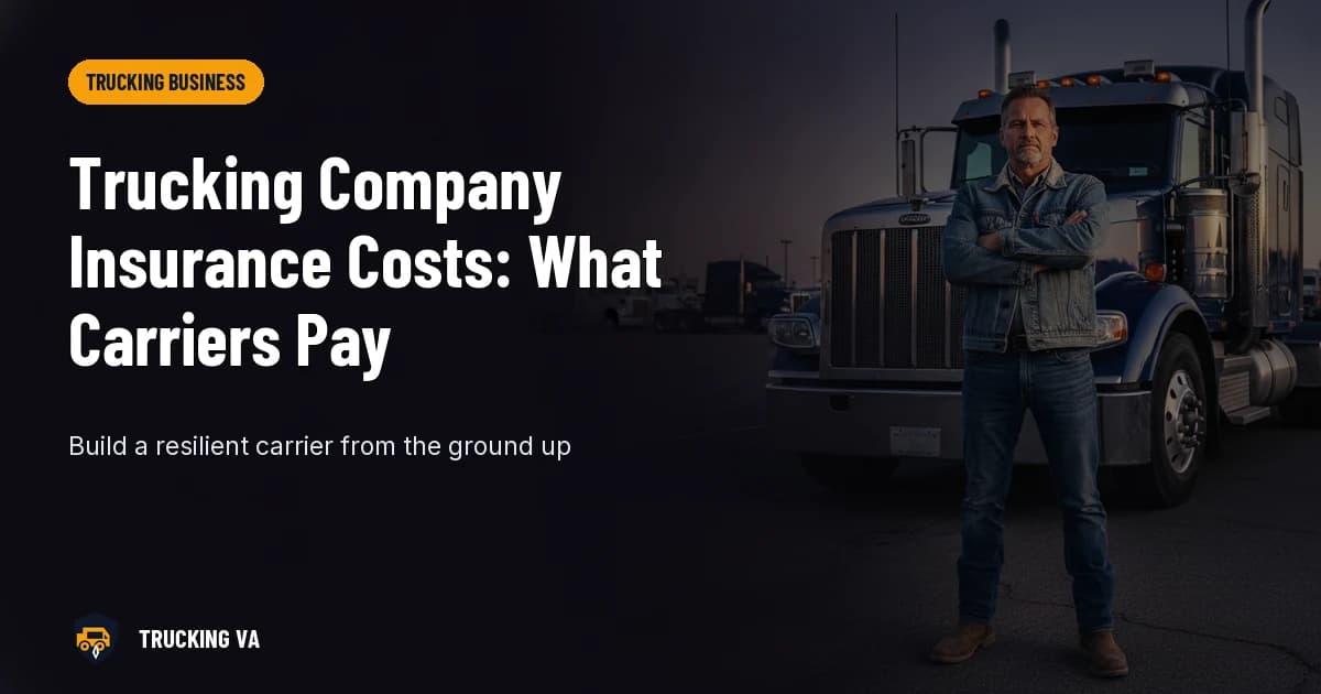 Trucking Company Insurance Costs: What Carriers Pay trucking guide thumbnail