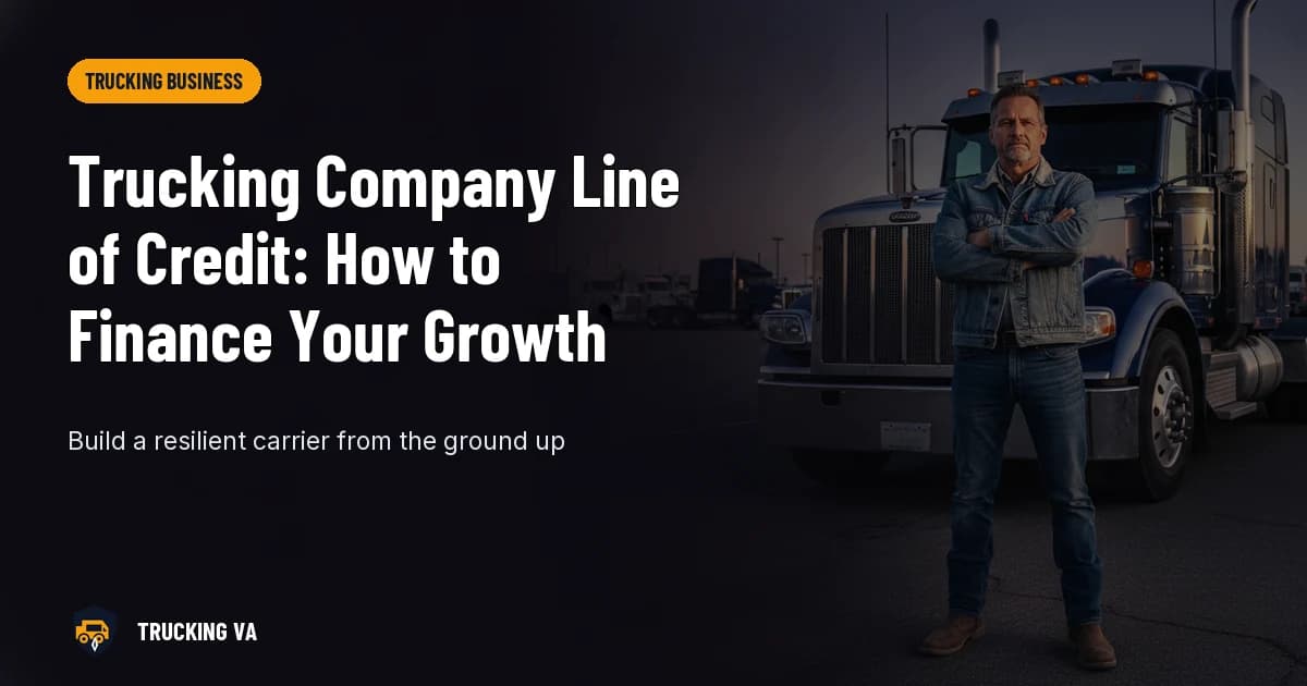 Trucking Company Line of Credit: How to Finance Your Growth trucking guide thumbnail